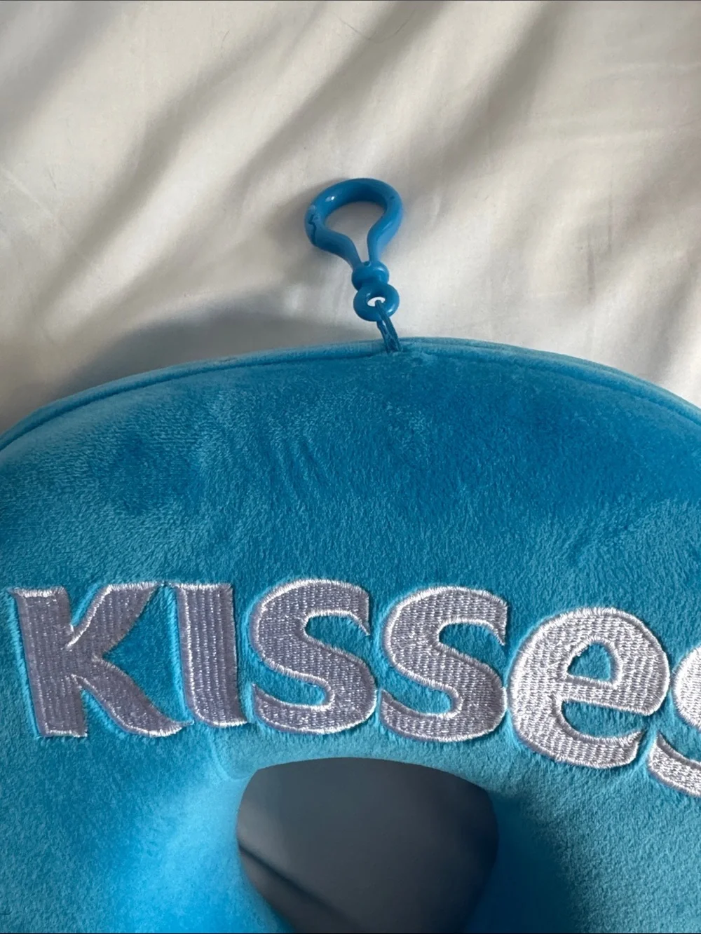 Hershey’s Kisses Bright Blue Plush Kids Neck Pillow